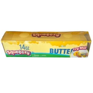 New Squeeezy Salted Butter 14oz Gel Fidget Sensory Stress Ball Toy